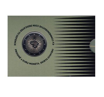 Монета 2 Євро 2025 Литва - Для оборони - (BU coincard) 38533 фото