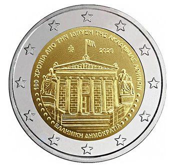 Greece 2 Euro 2026 - 100 years of the Academy of Athens