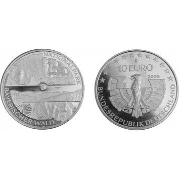 Німеччина 10 Євро 2005 D - Баварський ліс 16567 фото