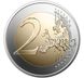 Olympic set of two coins 2 Euro 2024