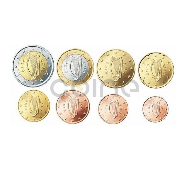 Офіційний набір євромонет Ірландія 2024 "Кулик" BU 36567 фото