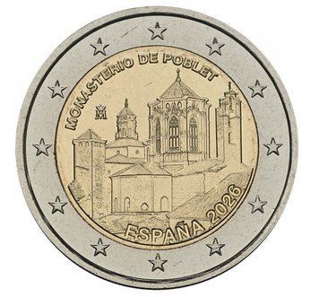 Spain 2 Euro 2026 - Monastery of Poblet