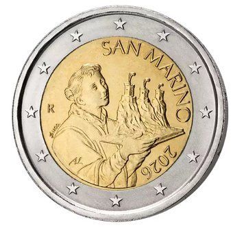San Marino 2 Euro 2026 Regular