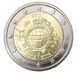 Estonia 2 Euro 2012 - Ten years of Euro