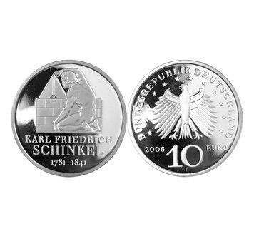 Німеччина 10 Євро 2006 F - Карл Фрідріх Шинкель 14428 фото