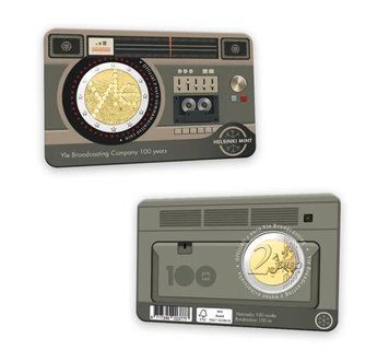 Finland 2 Euro 2026 - Yleisradio (Yle)-100th Anniversary(BU in Coincard, Eng)
