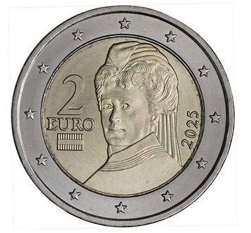 Монета 2 Євро 2025 Австрія 41092 фото