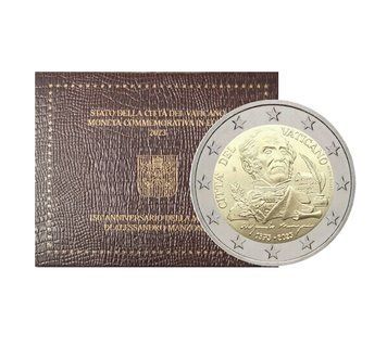 Монета 2 Євро 2023 Ватикан - 150-та річниця смерті Алессандро Манцоні 32559 фото