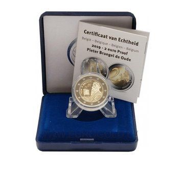 Бельгія 2 Євро 2019 - Пітер Брейгель Старший (Proof) 17251 фото