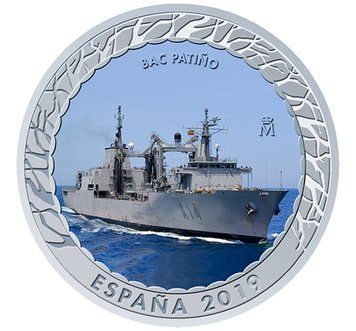 Іспанія 1.5 Євро 2019 - Іспанський танкер Патіньо - Серія "Історія навігації" - 2-е видання 17562 фото