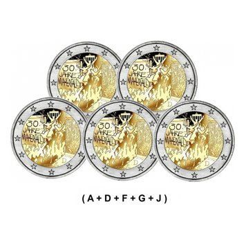 Germany 2 Euro 2019 - 30 Years Fall of the Berlin Wall ( Full set )