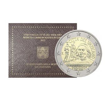 Монета 2 Євро 2023 Ватикан - 500-річчя від дня смерті П'єтро Перуджино 31290 фото