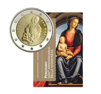 Монета 2 Євро 2023 Сан Маріно - Перуджино 30861 фото