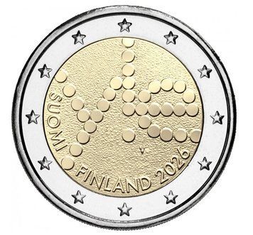 Finland 2 Euro 2026 - Yleisradio (Yle)-100th Anniversary