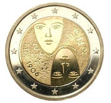Finland 2 Euro 2006 - 100 years of Universal and equal Suffrage (Proof)