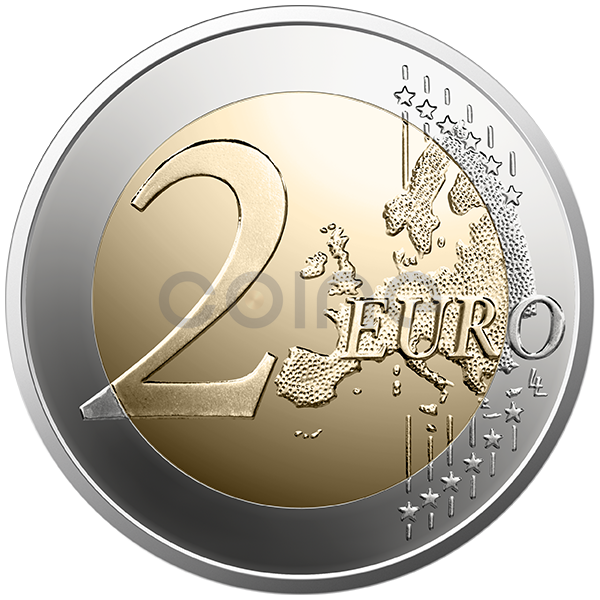 Монета 2 Євро 2025 Литва - 100-річчя баскетболу у Литві (BU coincard) 27628 фото