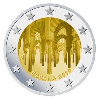 Монета 2 Євро 2010 Іспанія - Кордоба 1441 фото