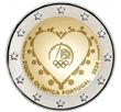 Монета 2 Євро 2024 Португалія - Олімпійська збірна Португалії 35604 фото