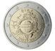 Монета 2 Євро 2012 Ірландія - 10 років євро 1773 фото 1