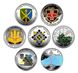 Set of coins of the Armed Forces of Ukraine 10 UAH Ukraine (color series)