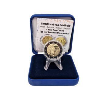 Belgium 2 Euro 2022 - ERASMUS (Proof)