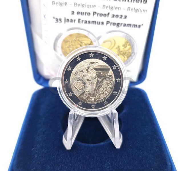 Belgium 2 Euro 2022 - ERASMUS (Proof)