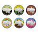 Set of six 10-hryvnia coins, 2025-2026, Ukraine &ndash; We are strong. We are together. (color series)