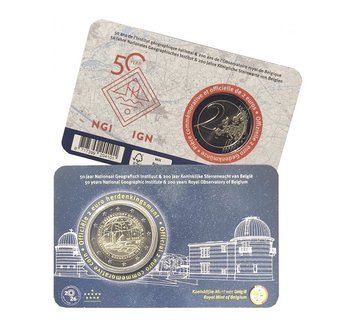 Belgium 2 Euro 2026 - National Geographical Institute and Royal Observatory(BU - Flemish coincard)