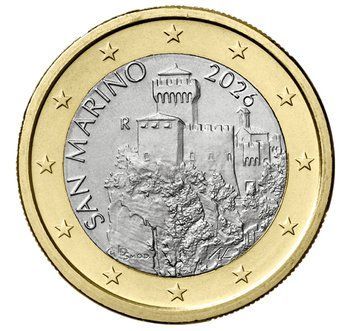 San Marino 1 Euro 2026