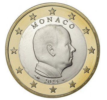 Monaco 1 Euro 2023 - H.S.H. Prince Albert II